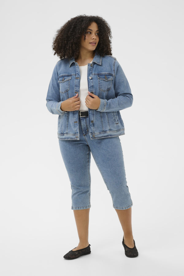 KAFFE CURVE Denim Jacket