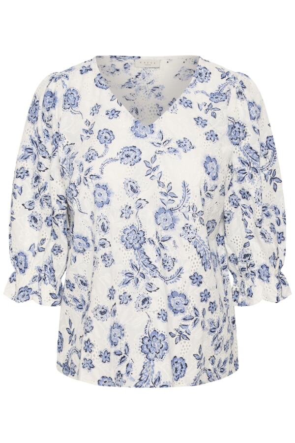 KAFFE CURVE Floral Blouse
