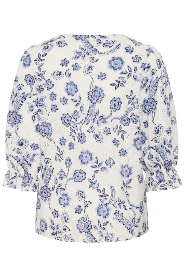 KAFFE CURVE Floral Blouse