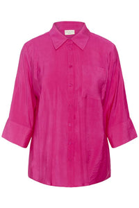 KAFFE CURVE Relaxed Fit Blouse