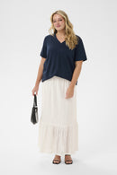 KAFFE CURVE Relaxed Fit T-Shirt