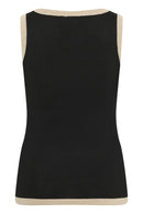 KAFFE CURVE Sleeveless Knit Top