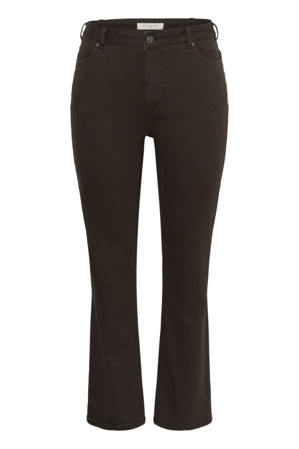 KAFFE CURVE Brown Denim Pants