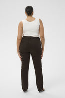 KAFFE CURVE Brown Denim Pants