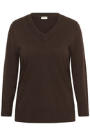 KAFFE CURVE Long Sleeve Top