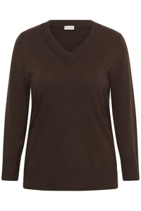 KAFFE CURVE Long Sleeve Top