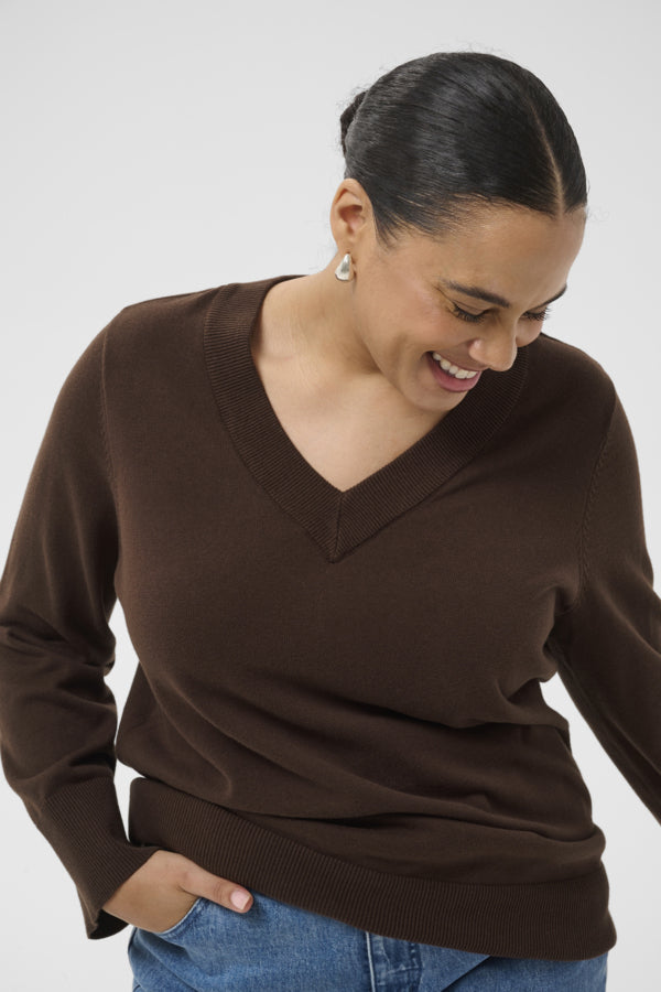 KAFFE CURVE Long Sleeve Top