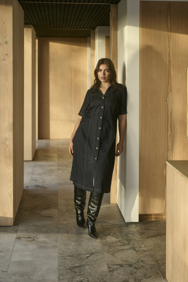 KAFFE CURVE Denim Dress