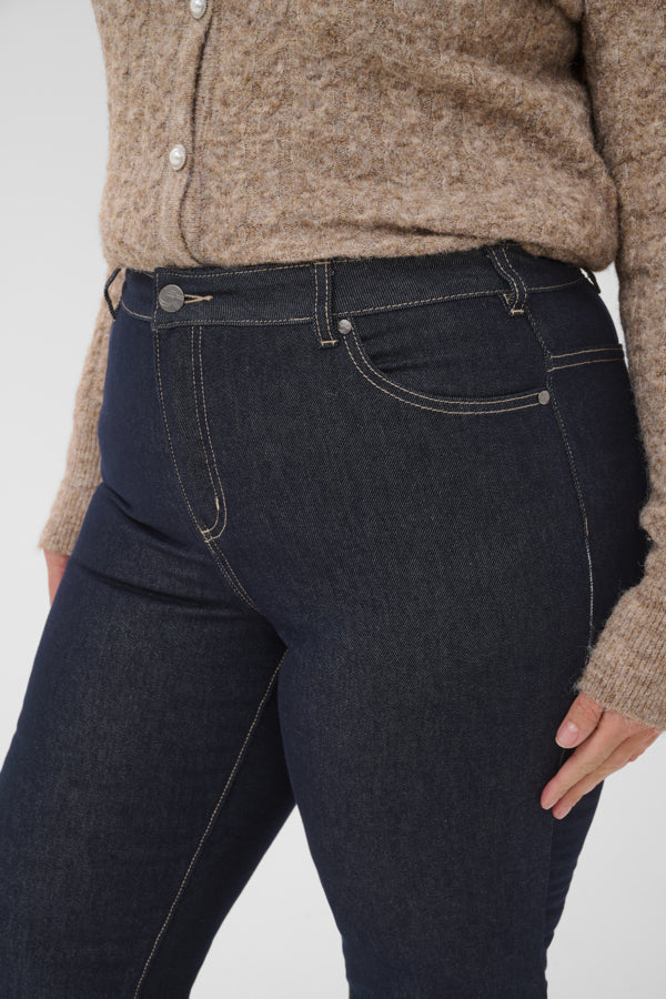 KAFFE CURVE Straight Leg Denim