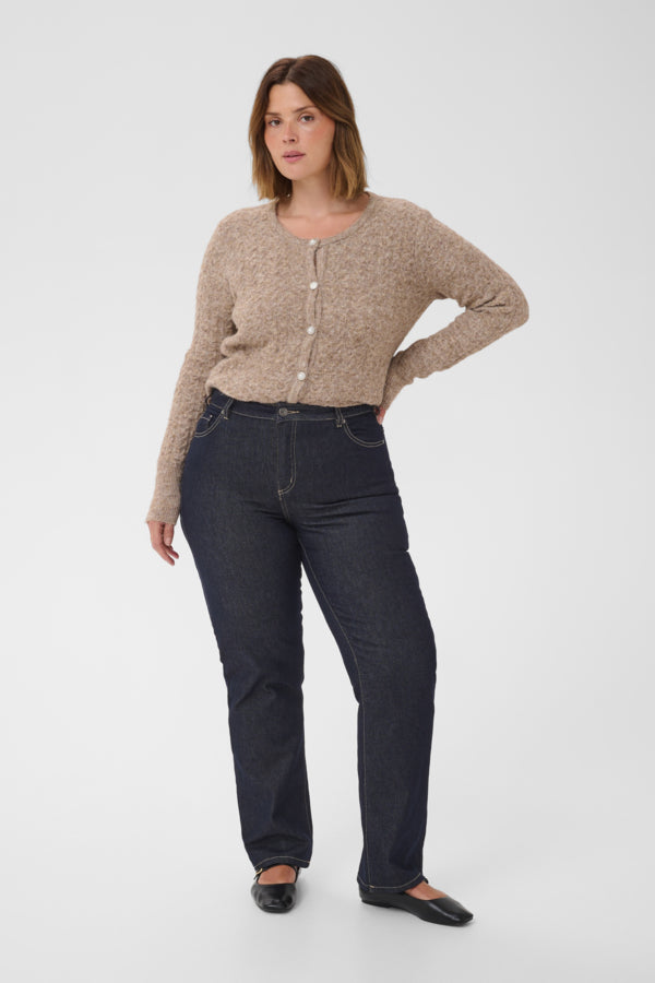 KAFFE CURVE Straight Leg Denim