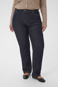 KAFFE CURVE Straight Leg Denim