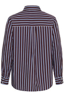 KAFFE CURVE Striped Blouse