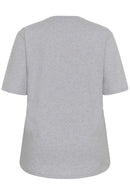 KAFFE CURVE Heart T-Shirt