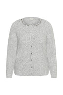 KAFFE CURVE Round Neck Cardigan