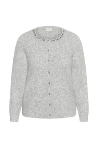 KAFFE CURVE Round Neck Cardigan