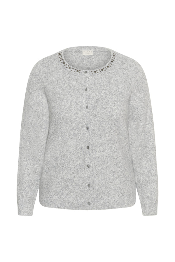 KAFFE CURVE Round Neck Cardigan