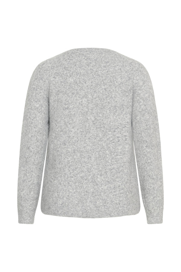 KAFFE CURVE Round Neck Cardigan