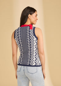 FDJ Sleeveless Knit Top