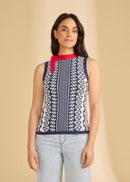 FDJ Sleeveless Knit Top