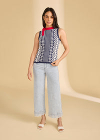 FDJ Sleeveless Knit Top