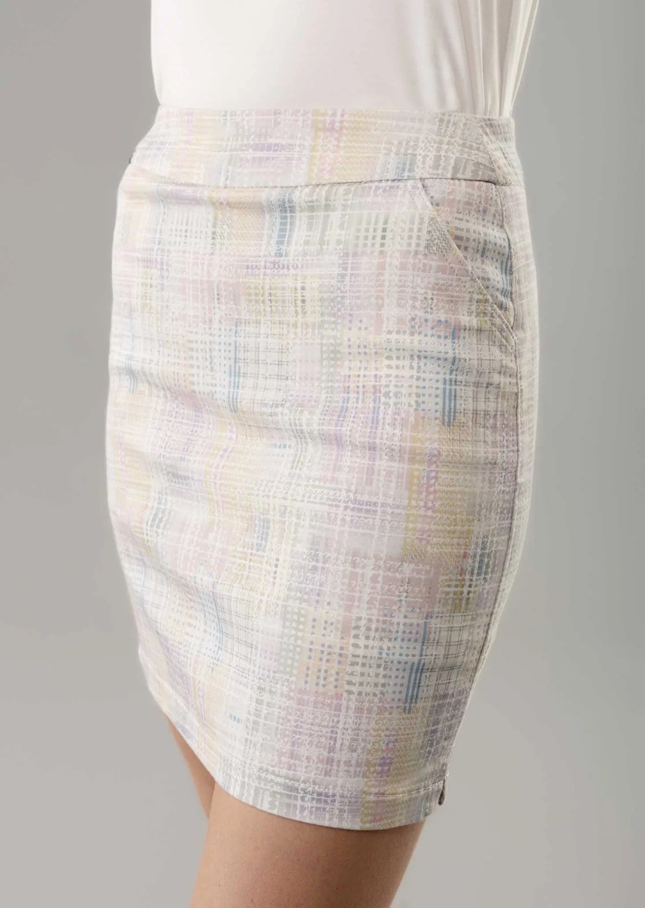 LISETTE L Patterned Skort
