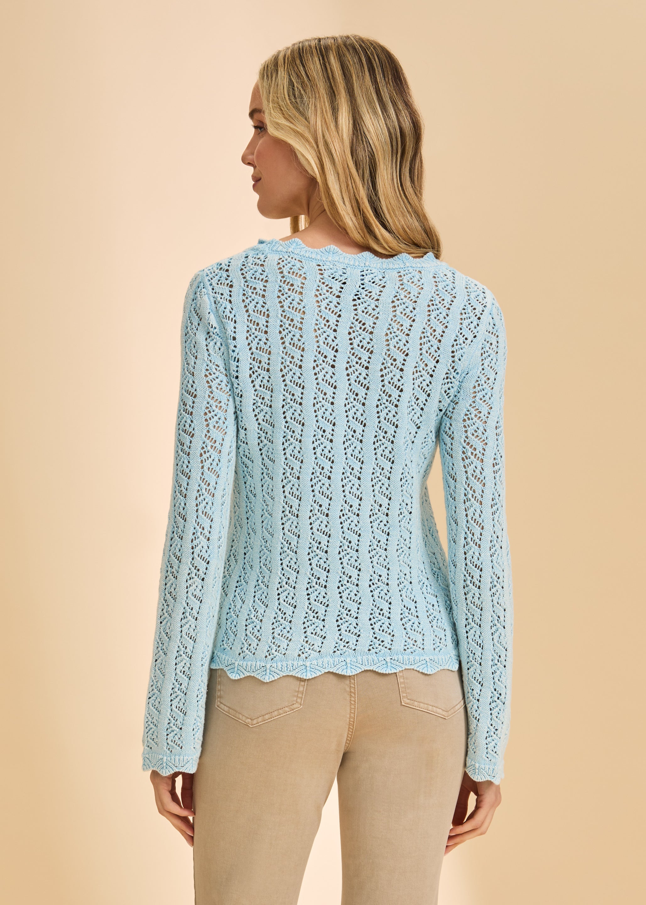 FDJ Open Weave Sweater
