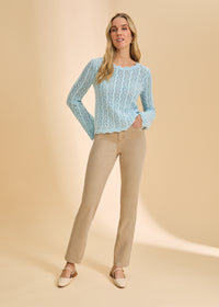 FDJ Open Weave Sweater