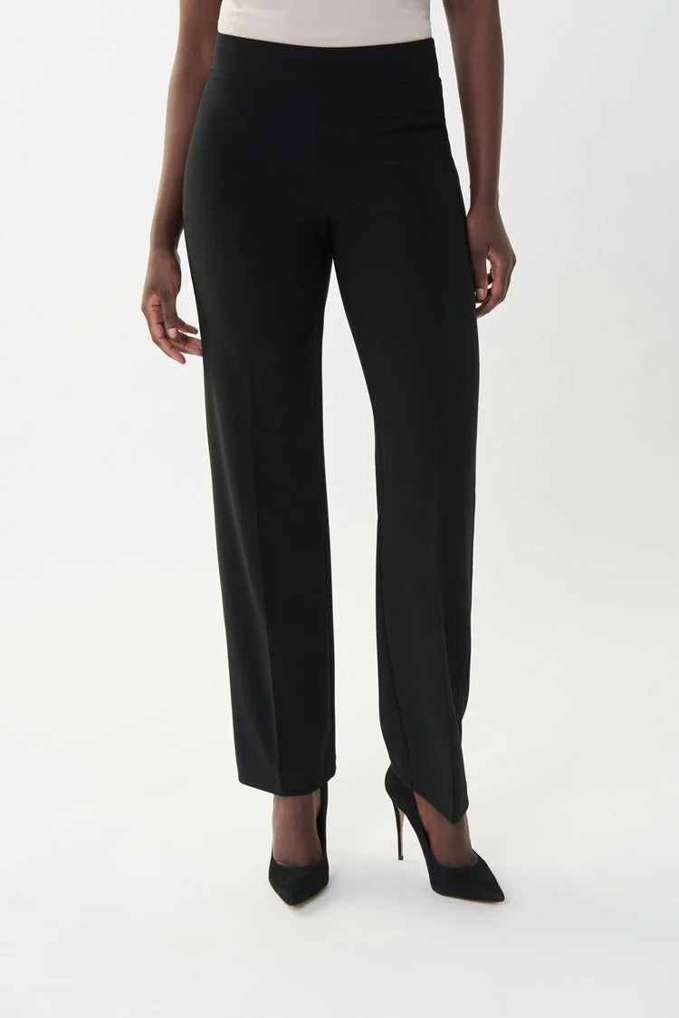 JOSEPH RIBKOFF Wider Legged Black Pants