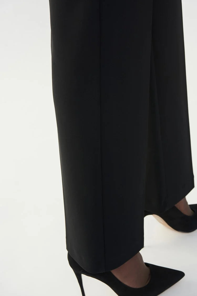 JOSEPH RIBKOFF Wider Legged Black Pants