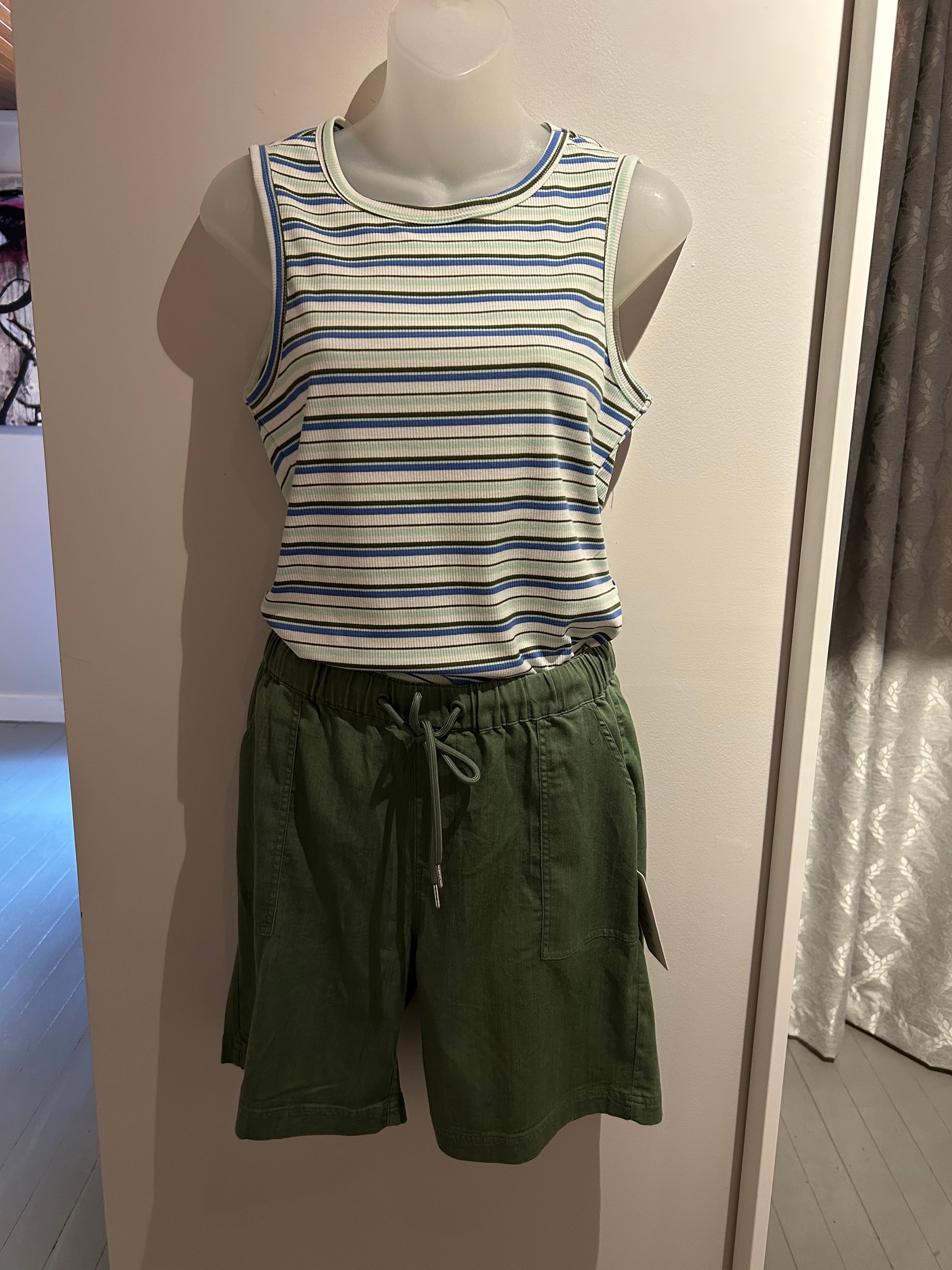 CARRELI JEANS Drawstring Shorts