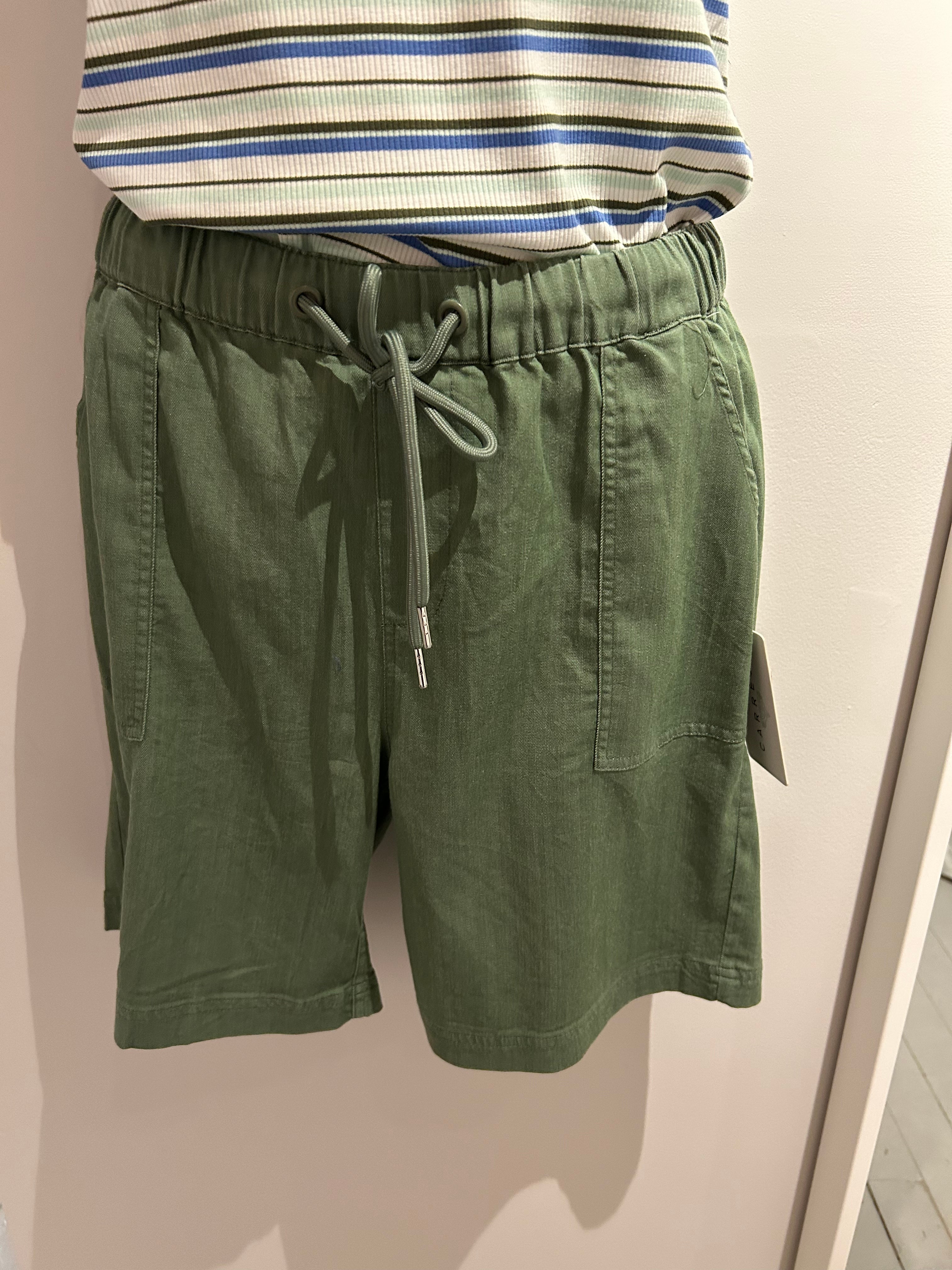 CARRELI JEANS Drawstring Shorts