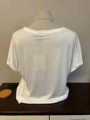 FRANSA Soft White T-Shirt
