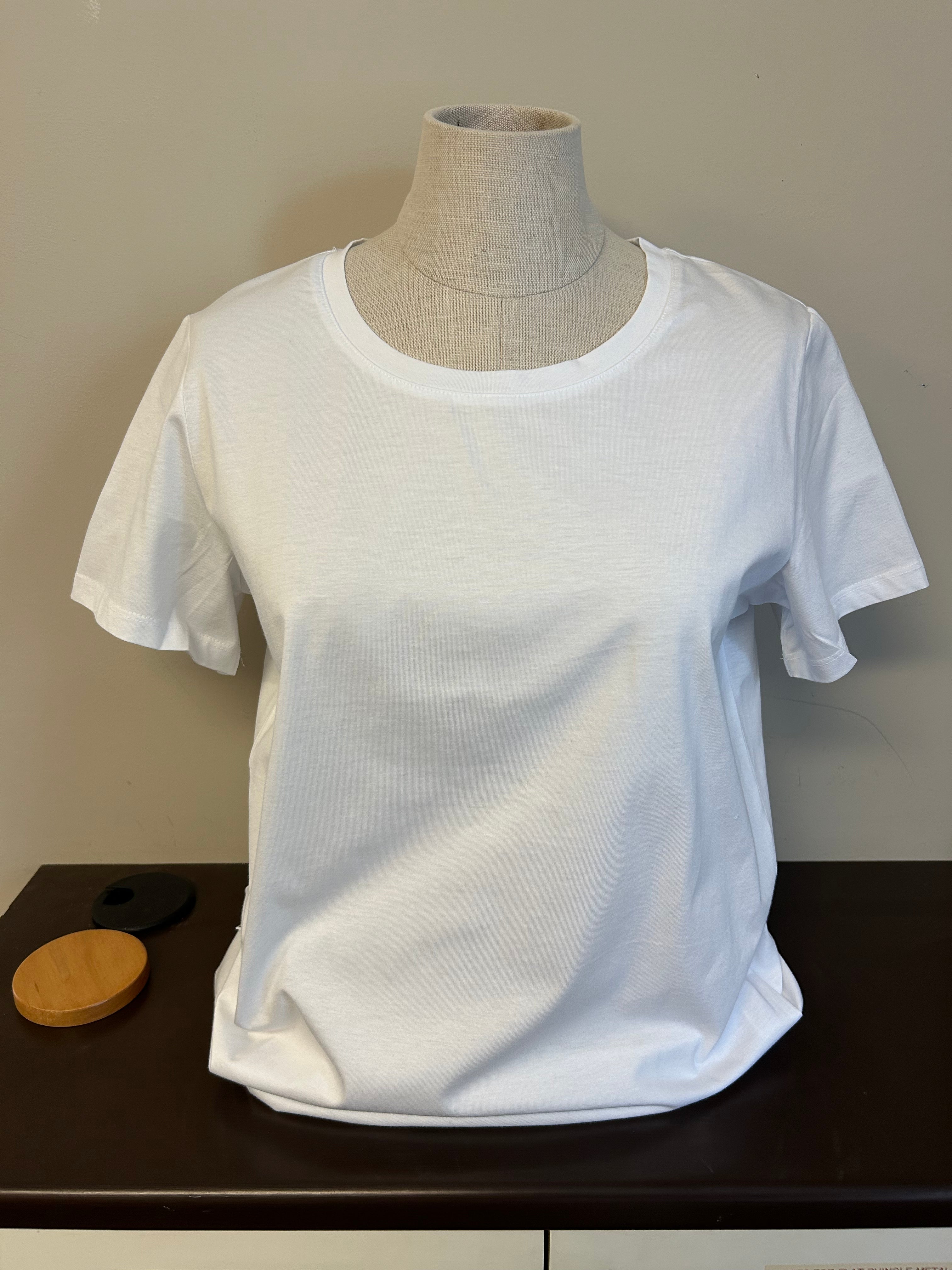 CARRELI JEANS White Cotton T-Shirt