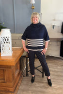 FOIL Cowl Neck Sweater