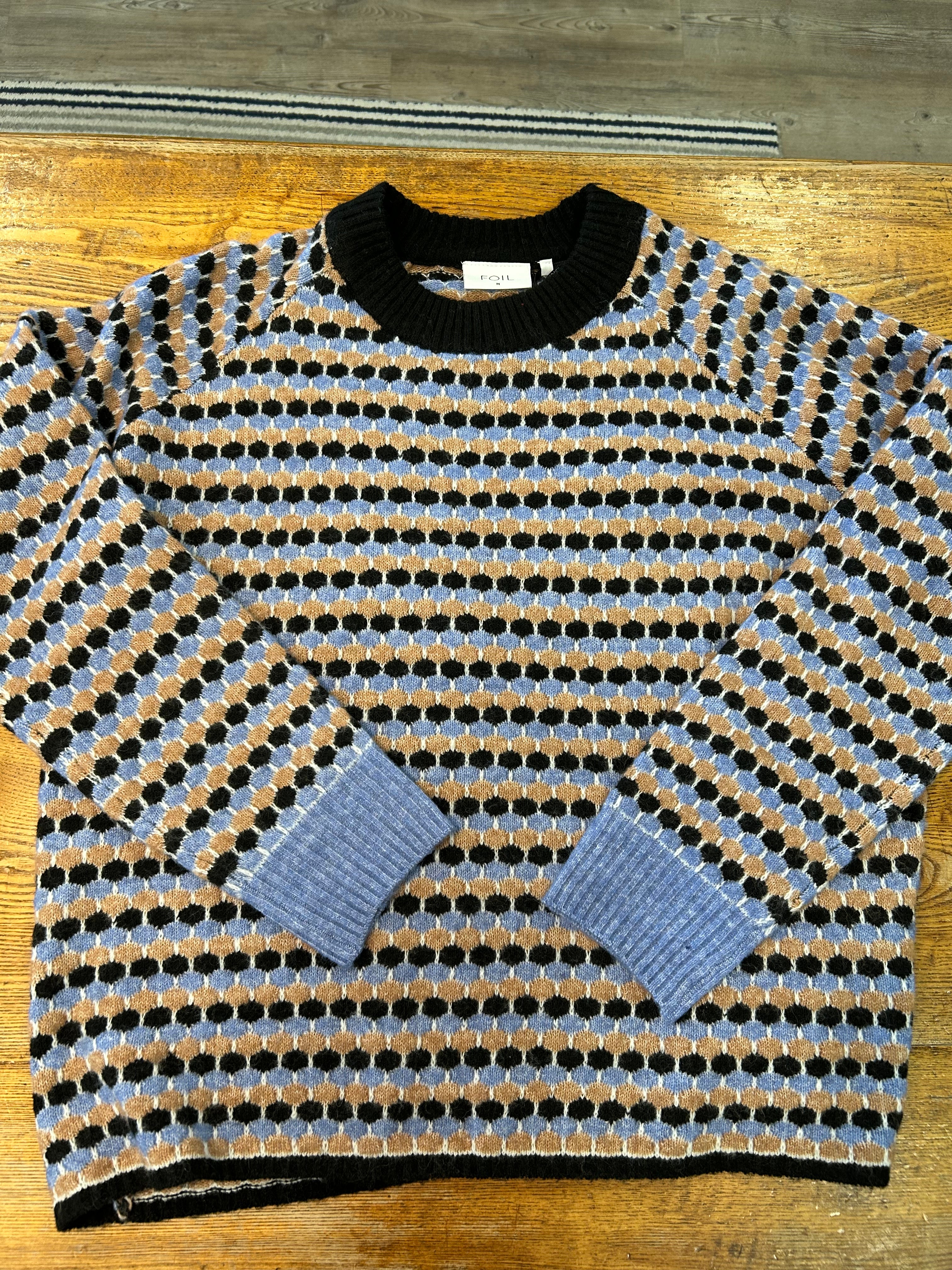 FOIL Patterned Sweater