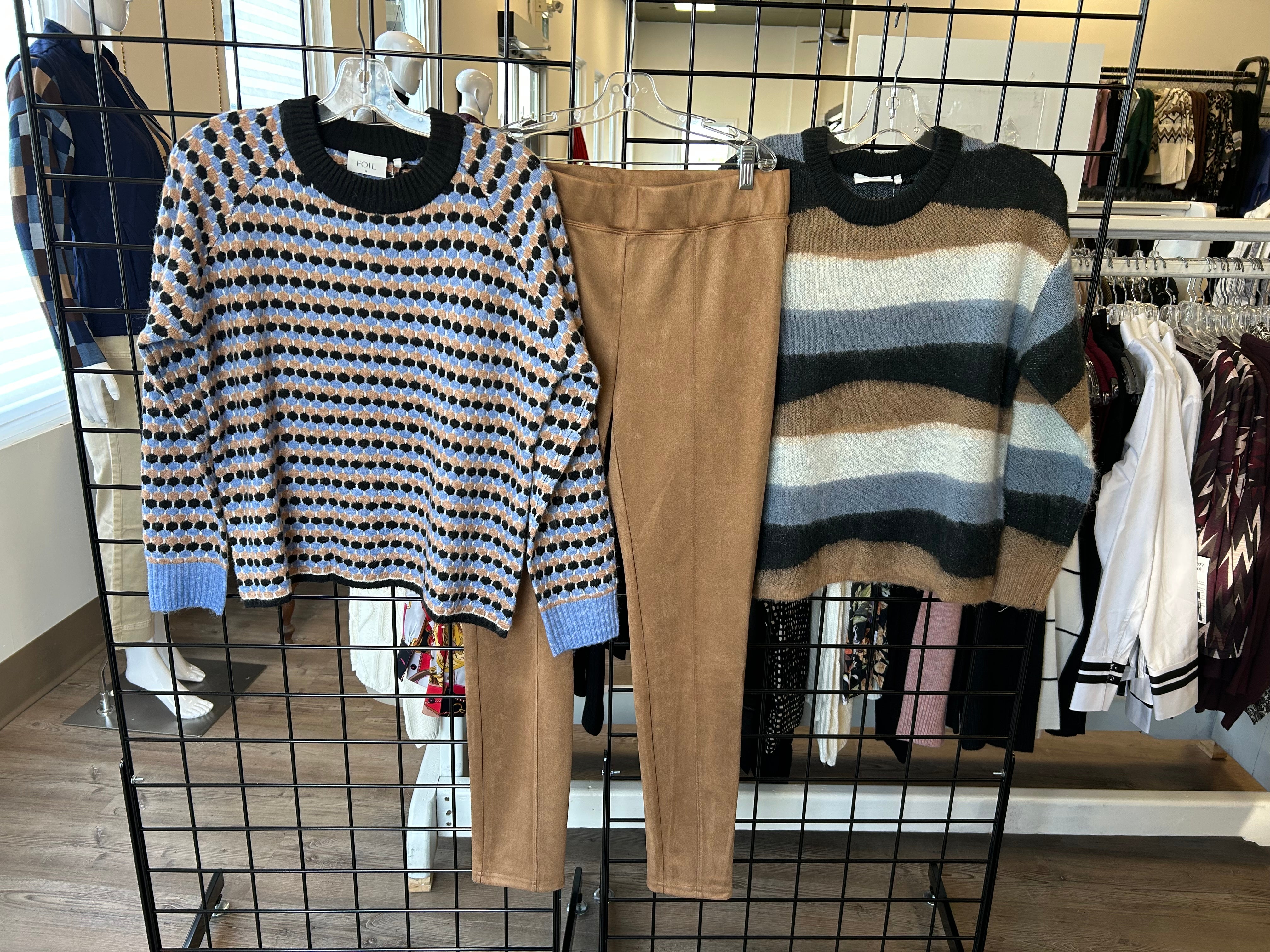 FOIL Faux Suede Pants