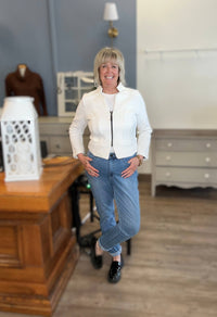 DOLCEZZA Zippered Jacket