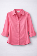 FOXCROFT 3/4 Sleeve Non-Iron Blouse