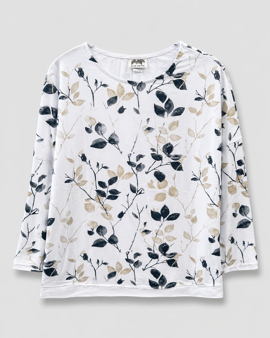 WILD PALMS Leaf L/S Top