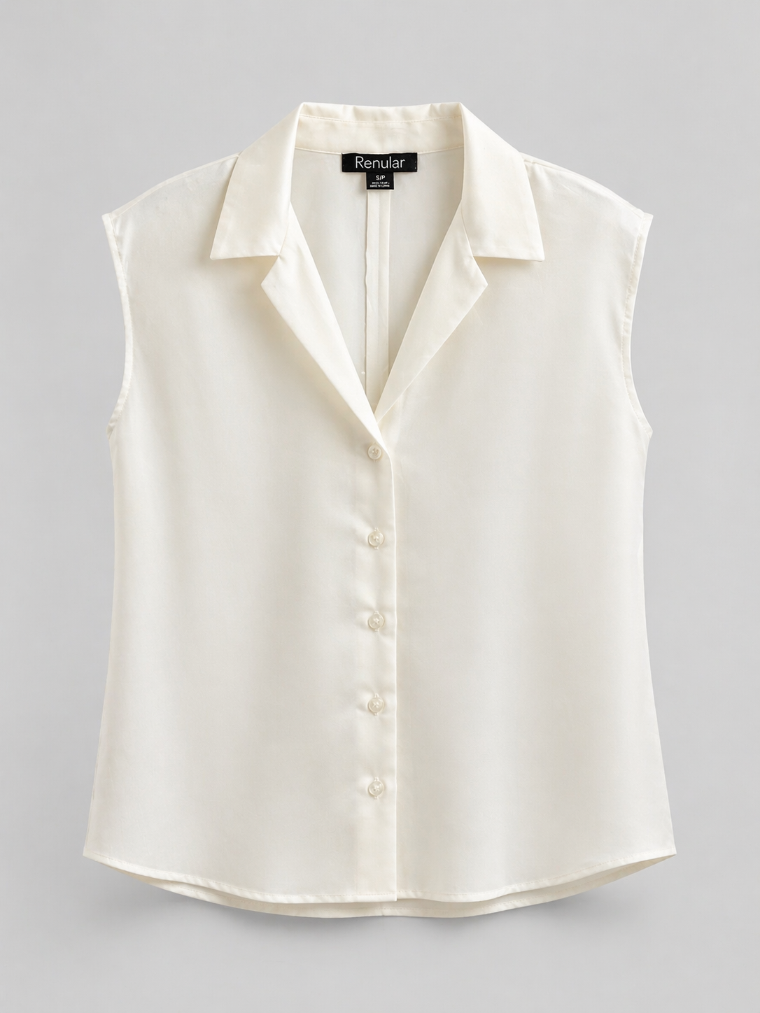 RENUAR Airflow V-Neck Blouse