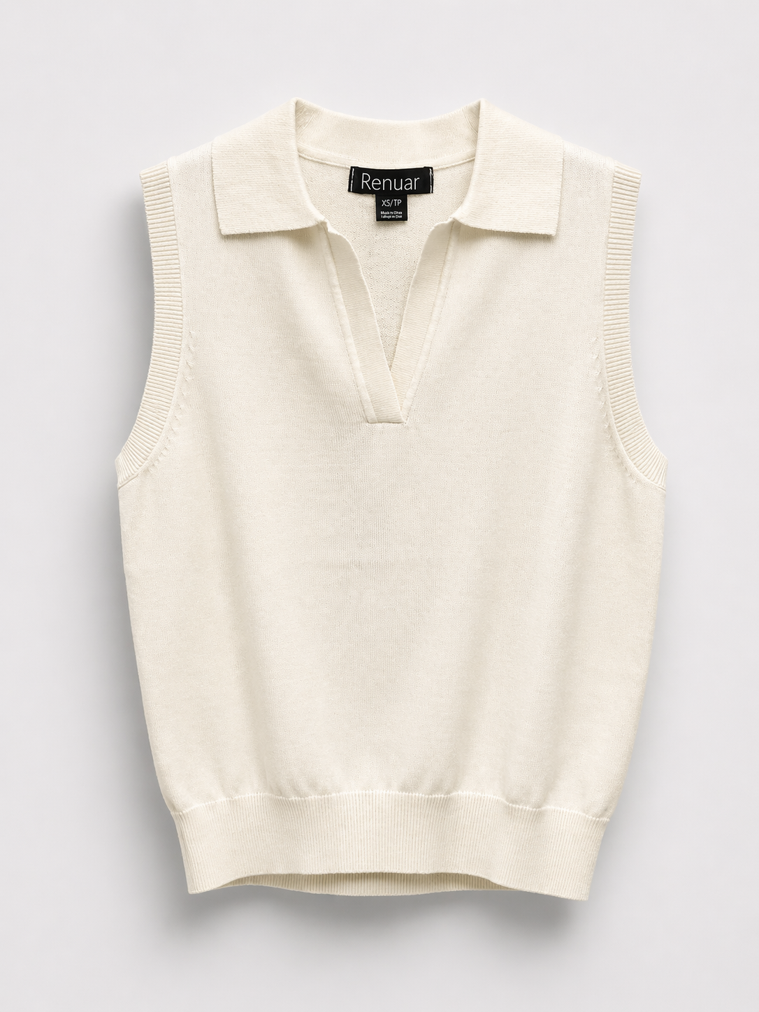 RENUAR Knit Sleeveless Top