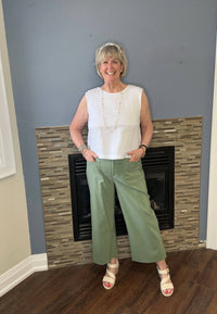 FOIL It's Only Natural Linen Blouse