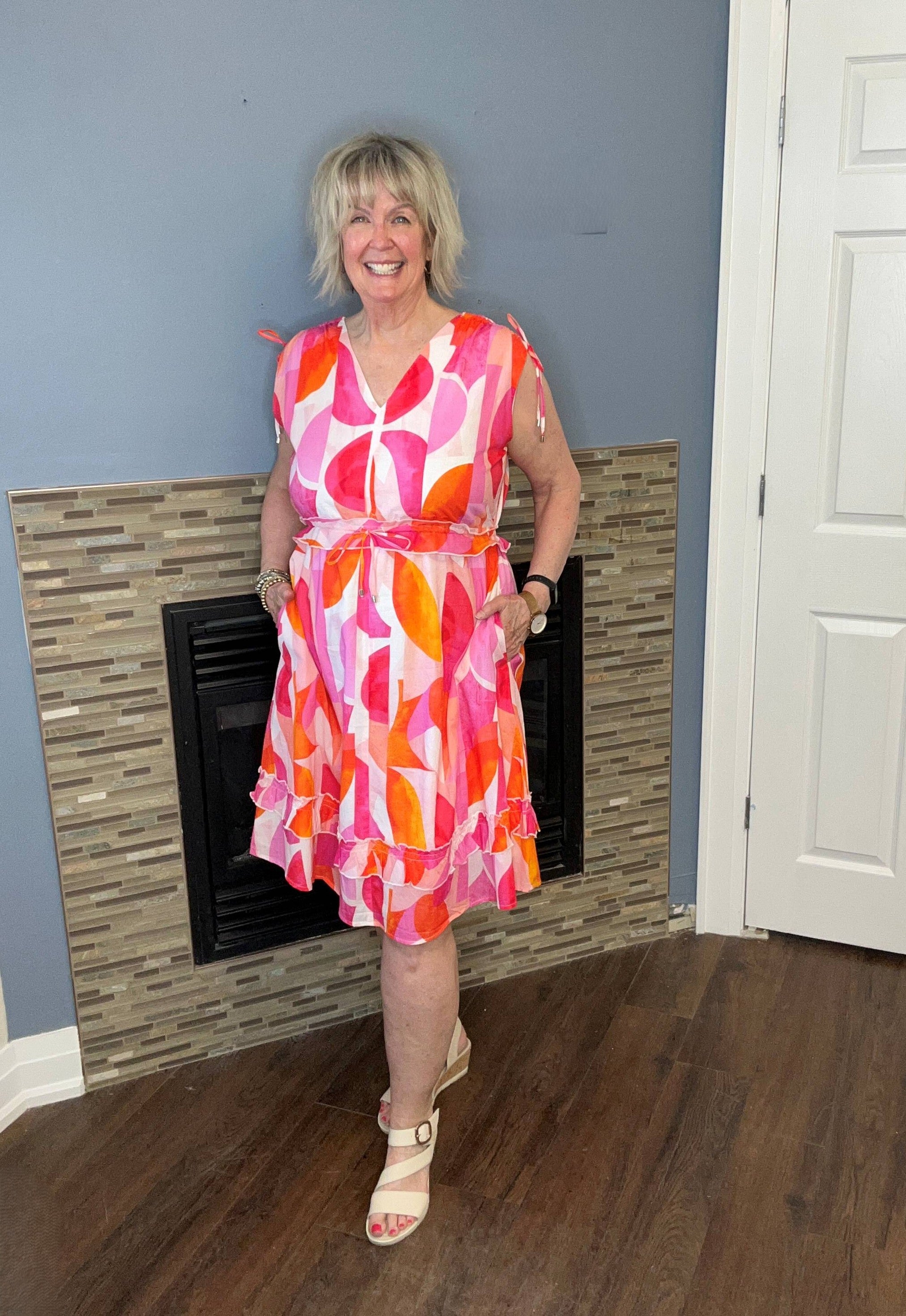 FOIL Cotton Dress