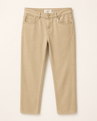 CARRELI JEANS Beige Denim Pants