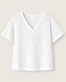 FOIL V Benefits Linen Top