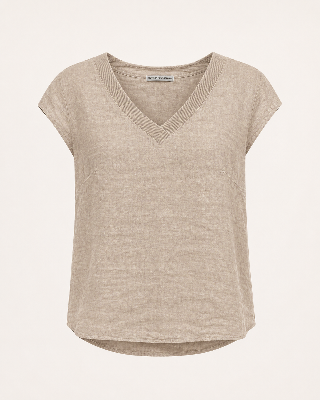 FEMME FATALE Linen Blouse