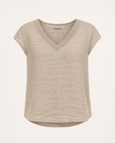FEMME FATALE Linen Blouse
