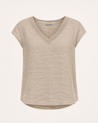 FEMME FATALE Linen Blouse