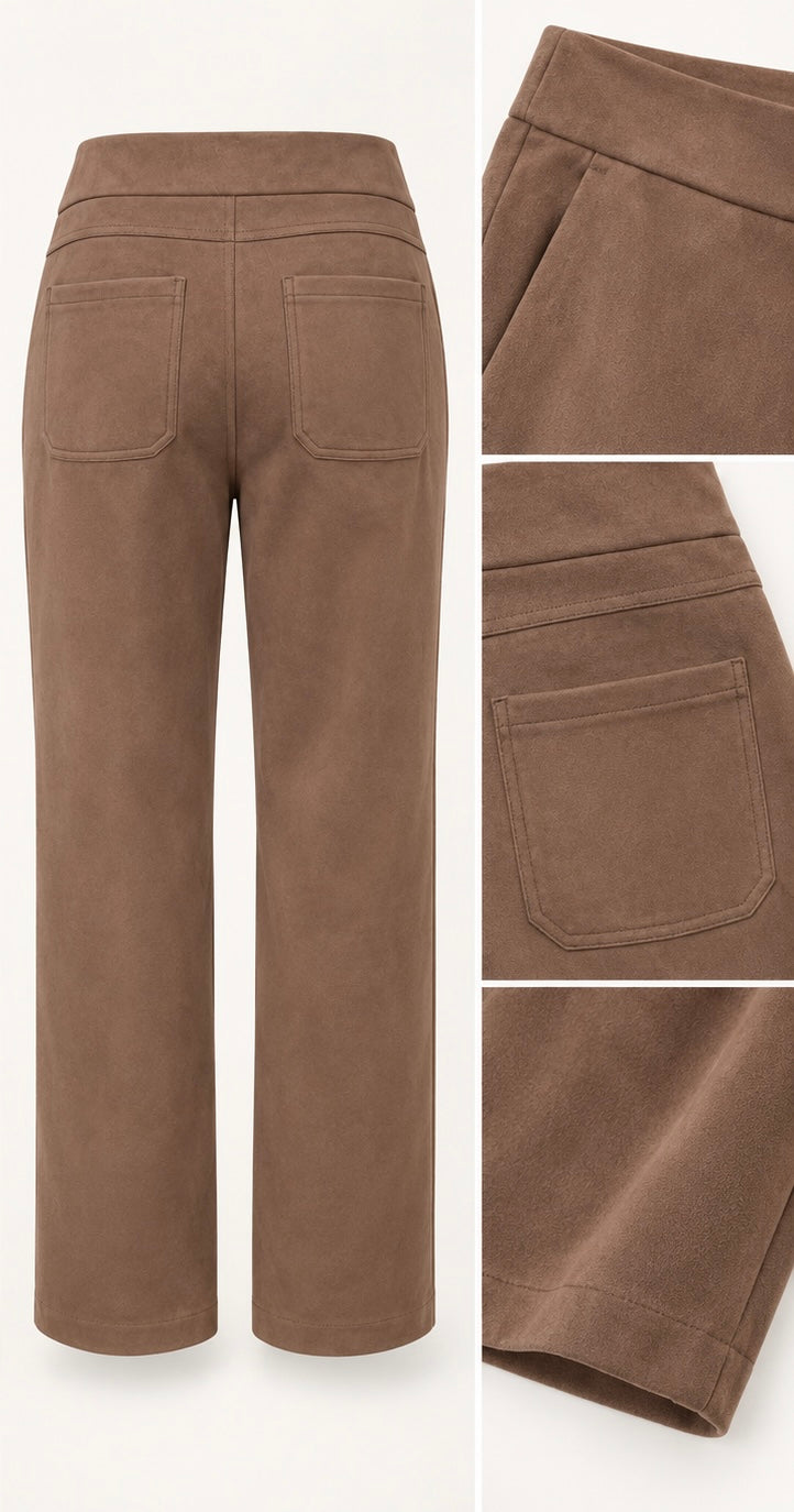 LISETTE L Elena Suede Pants