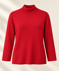 SUNDAY LongSleeve Mock Neck Sweater